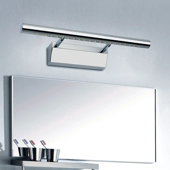

Fashional LED Mirror Lights Modern Style 3W 5W 7W Mini Stainless Steel Vanity Lights for Bathroom Bedroom Indoow Wall Lamps