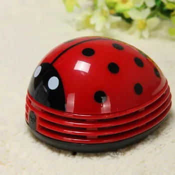 

Mini Vacuum Cleaner Ladybug Desktop Coffee Table Car Sucker Home Car Styling