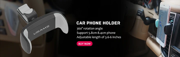 USAMS Magnetic Car Phone Holder for iPhone Samsung Xiaomi Magnet holder Air Vent Mount Cell Phone holder in car Supports stand