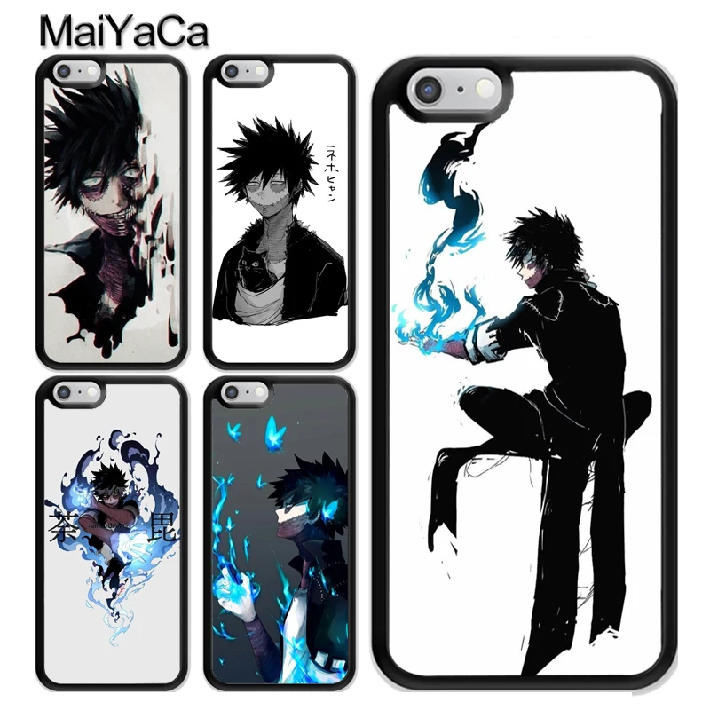 

MaiYaCa Dabi My Hero Academia Phone Case Coque for iPhone XS MAX 7 8 Plus 5s SE 6 6s X XR TPU Rubber Back Cover Capa