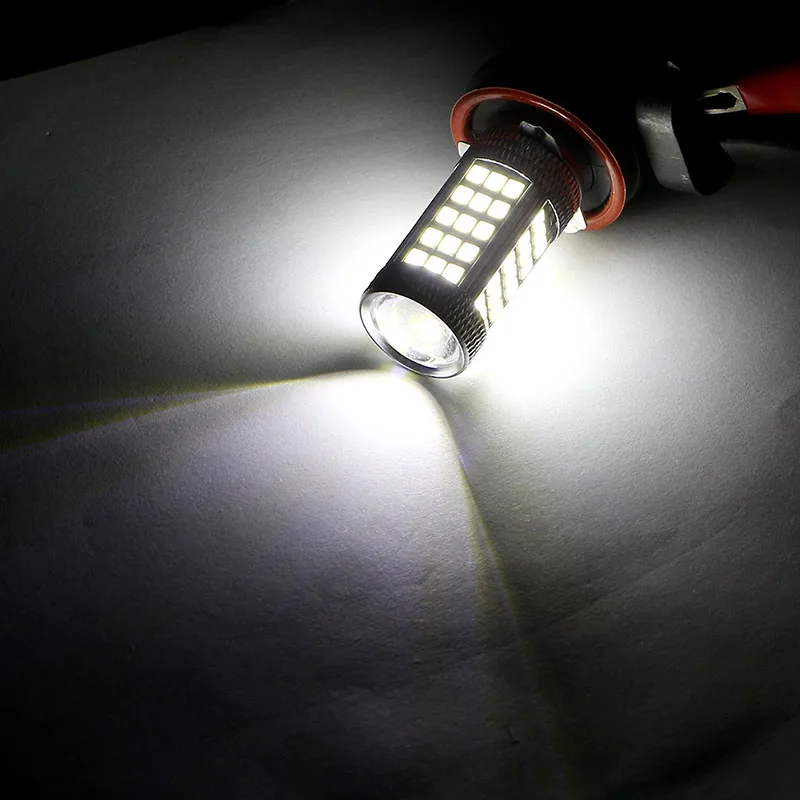 H11 H8 H9 белый 6000K 850LM 2835 66SMD автомобильная светодиодная противотуманная фара
