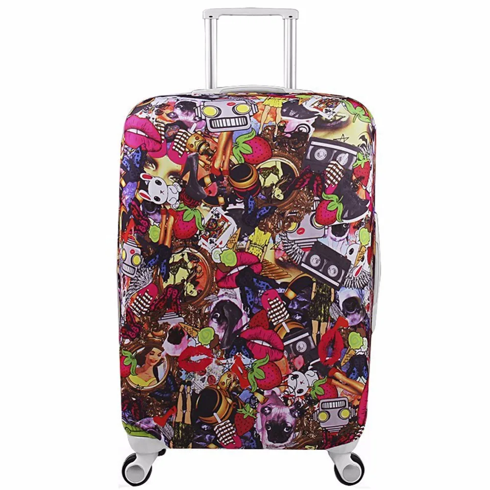 

Luggage Cover Suitcase Protective Cover Travel Accessories Suitcase Case mala de viagem High Elastic Covers for 18" to 32" Case