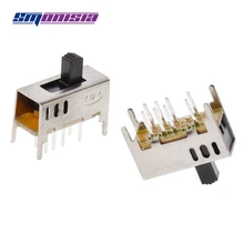 100 шт. H5.0MM SS23D03 маленький тумблер 8 футов 3 файлов 2P3T ползунковый