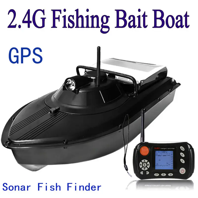 

PDDHKK GPS Fish Finder Model Ship Double 380 motors Mini Speed Boat With 300m Remote Control 2.4G Fishing Bait Boat Waterproof