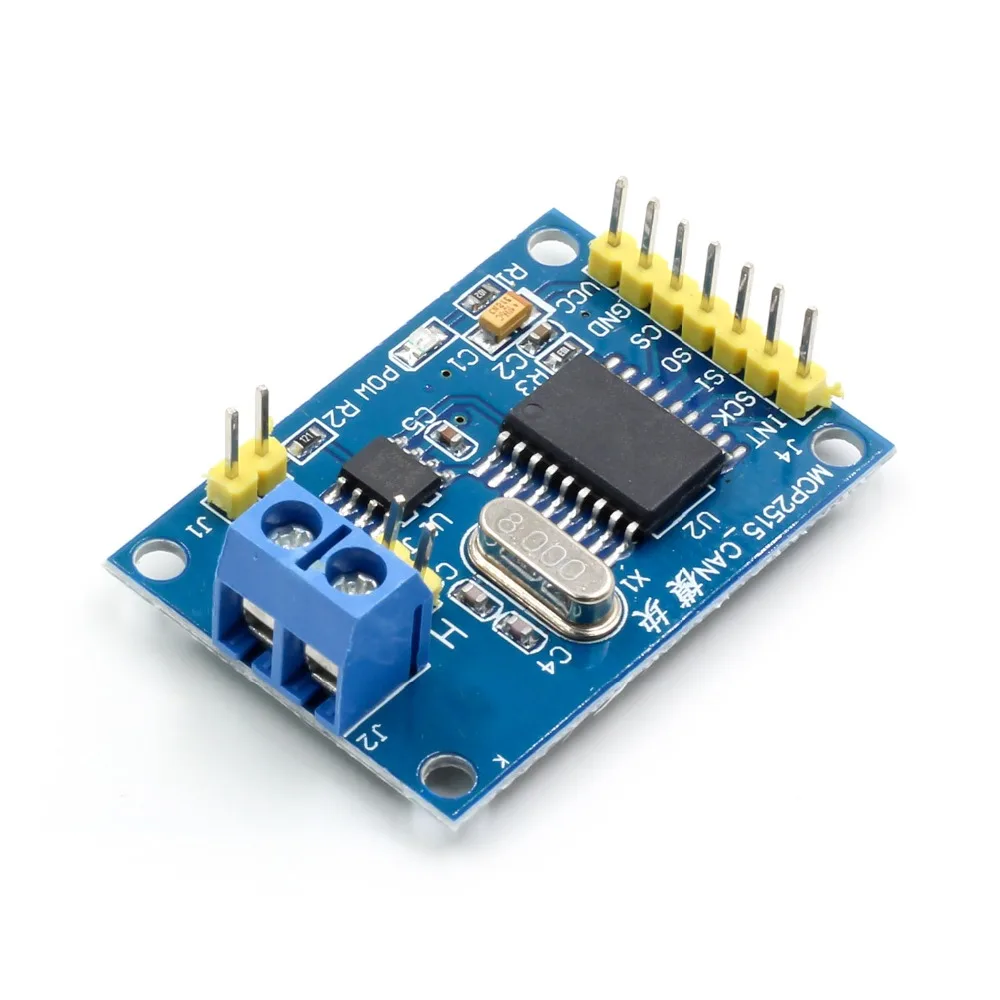 MCP2515 CAN Bus модуль TJA1050 приемник SPI для 51 MCU контроллер рычага DC 5 в интерфейс