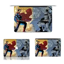 Виниловая переводная наклейка для ноутбука Наклейка Супермен против Бэтмена кожа для Macbook Air Pro retina 11," 12" 15," 13,3" A1278 A1465 A1534 1" A2141