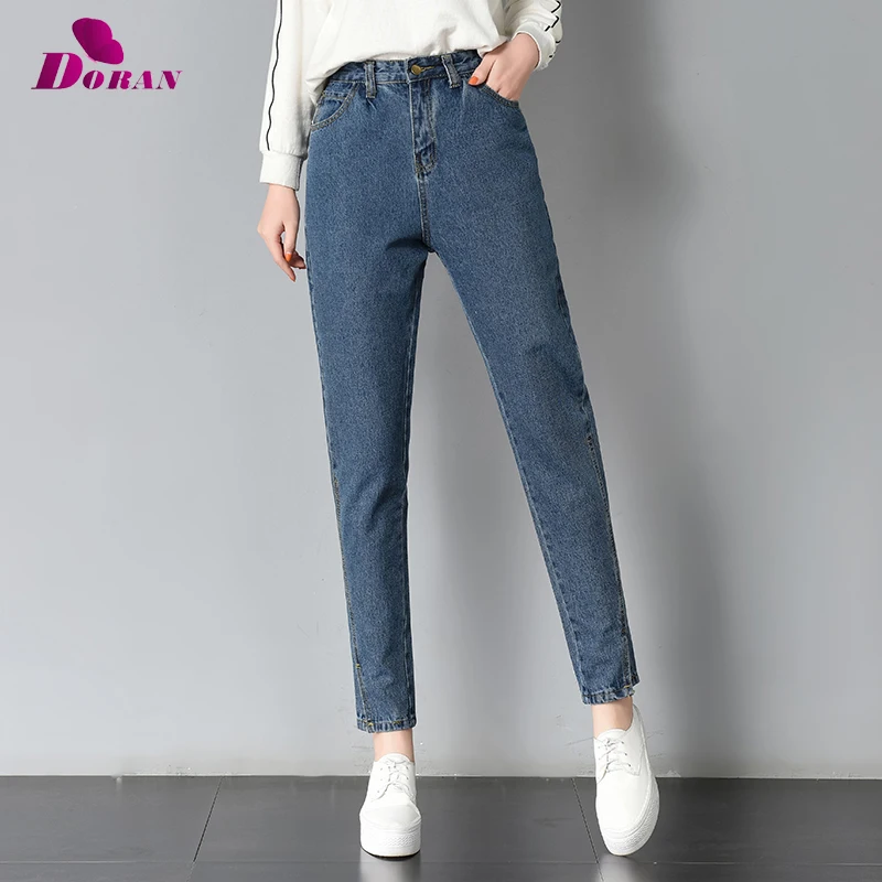 2018 New Slim Pencil Pants Vintage High Waist Jeans new