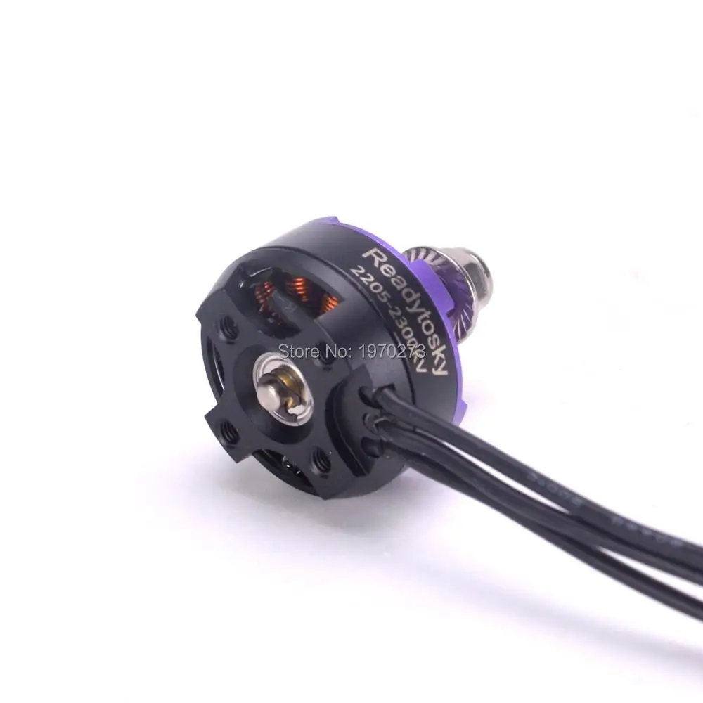 Фиолетовый бесщеточный двигатель 2205 2300KV 3 4S CW CCW для детской модели 220 250 Wizard X220 X220S
