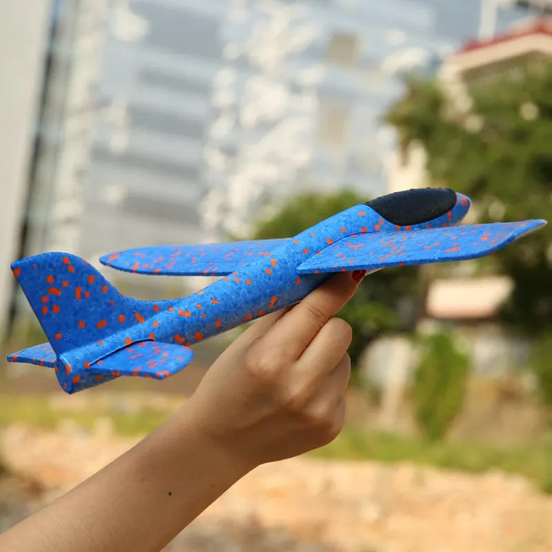 

Hand Throwing Aircraft Hand Launch Airplane Foam Epp Vehicles Toy Plane Model Glider Outdoor Fun Sports Toys For Children