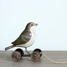 USA country bird ornaments Home Furnishing resin crafts jewelry living room decorations wine desktop decoration wine country postcard book