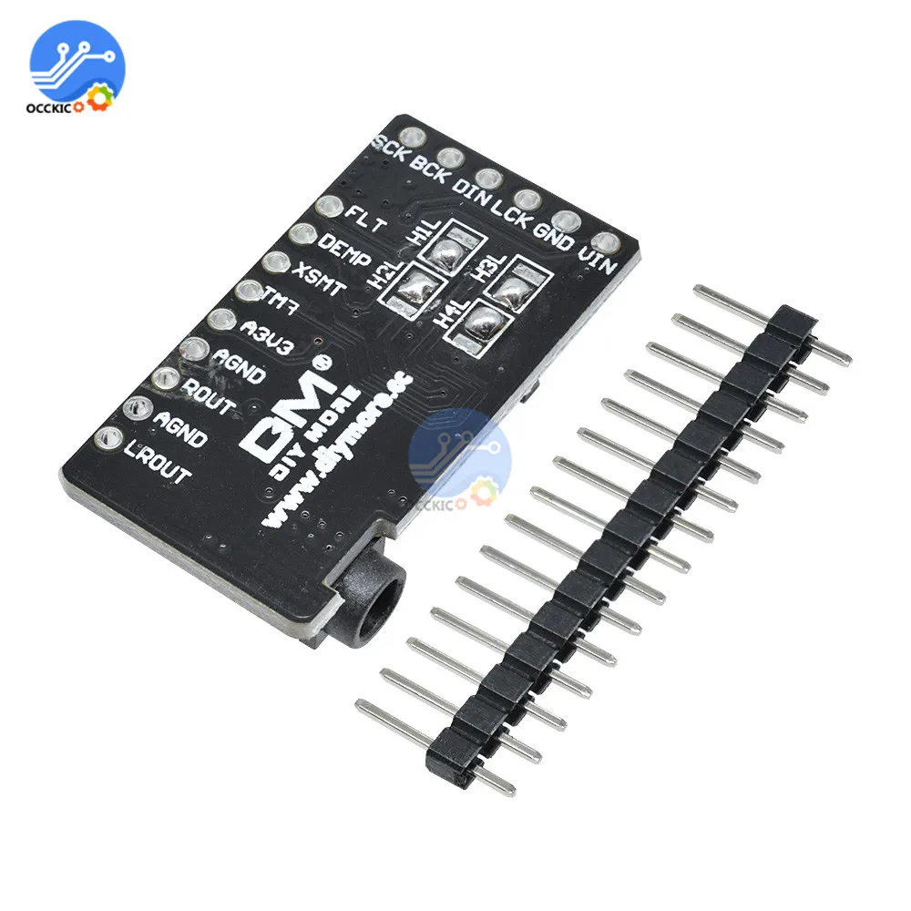Плата декодера PCM5102 Φ I2S модуль плеера формат интерфейса плеер цифровая звуковая