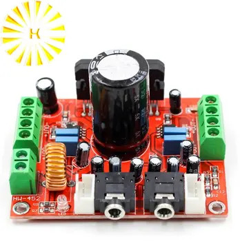 

Fever class TDA7850 power amplifier board 4 channel car power amplifier board 4X50W with BA3121 noise reduction Connector