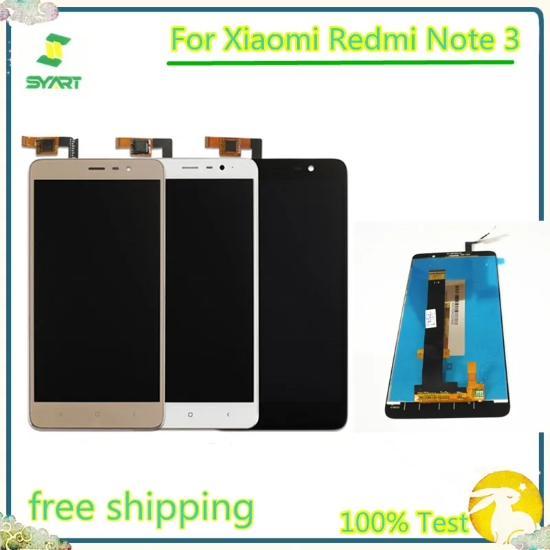 

5.5'' LCD Display For Xiaomi Redmi Note 3 LCD Display Touch Screen Digitizer Assembly For Xiaomi Redmi Note 3