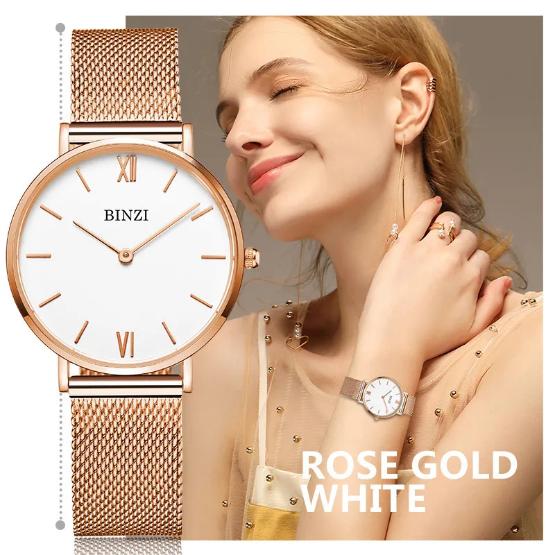 montre femme 2018 stainless steel strap watch women ladies wrist watches top brand luxury relogio feminino ultra thin wristwatch (11)