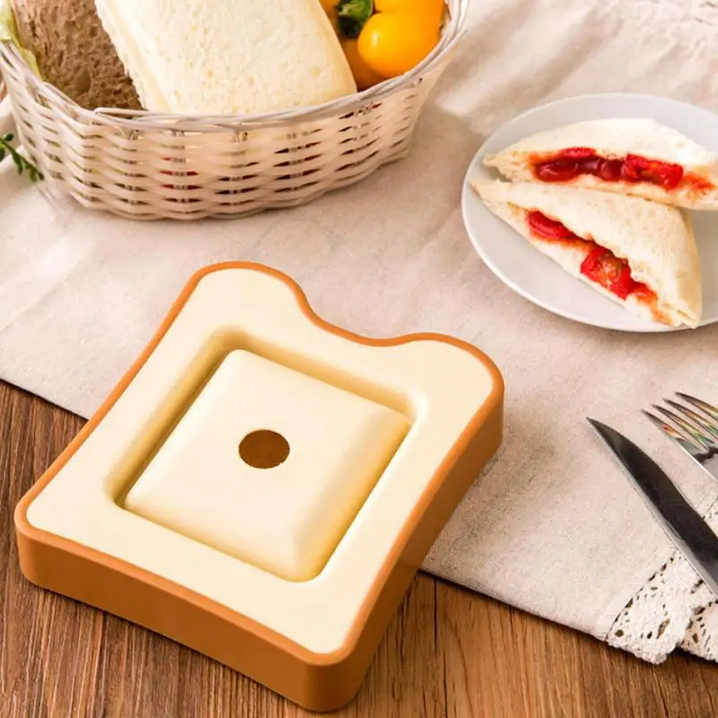 

Creative Sandwich Bread Toast Maker Mold Cutter DIY Kitchen Tool