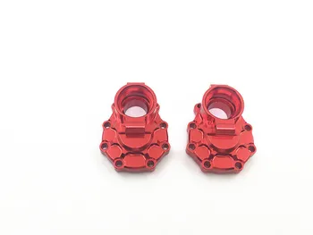 

2pcs/pair CNC Aluminum alloy Optional Upgrade Rear Wheel After The Cup Cover for Traxxas Trx-4 Crawler RC Car Parts