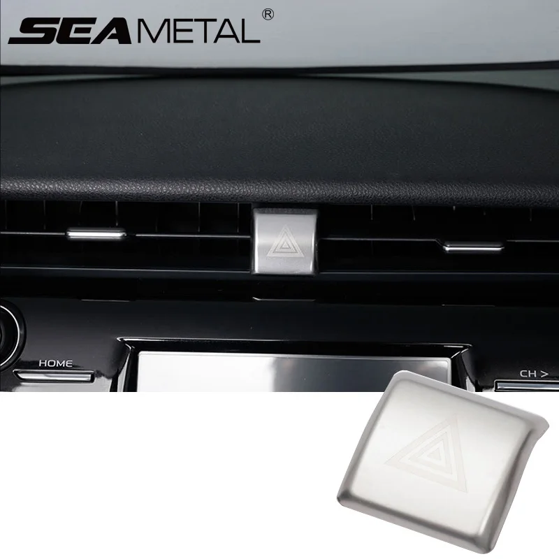 For Toyota Camry 2018 2019 XV70 Car Warning Button Sticker Dashboard