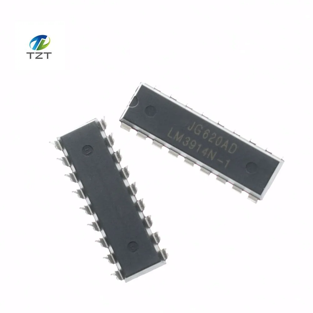 

10PCS LM3914N-1 DIP-18 LM3914N LM3914 Dot/Bar Display Driver