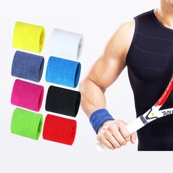 

BOER 1 Pcs Bracers Sports sweatband Fitness Tennis Running Basketball Yoga Elastic breathable Lengthen Wrist support wristbands