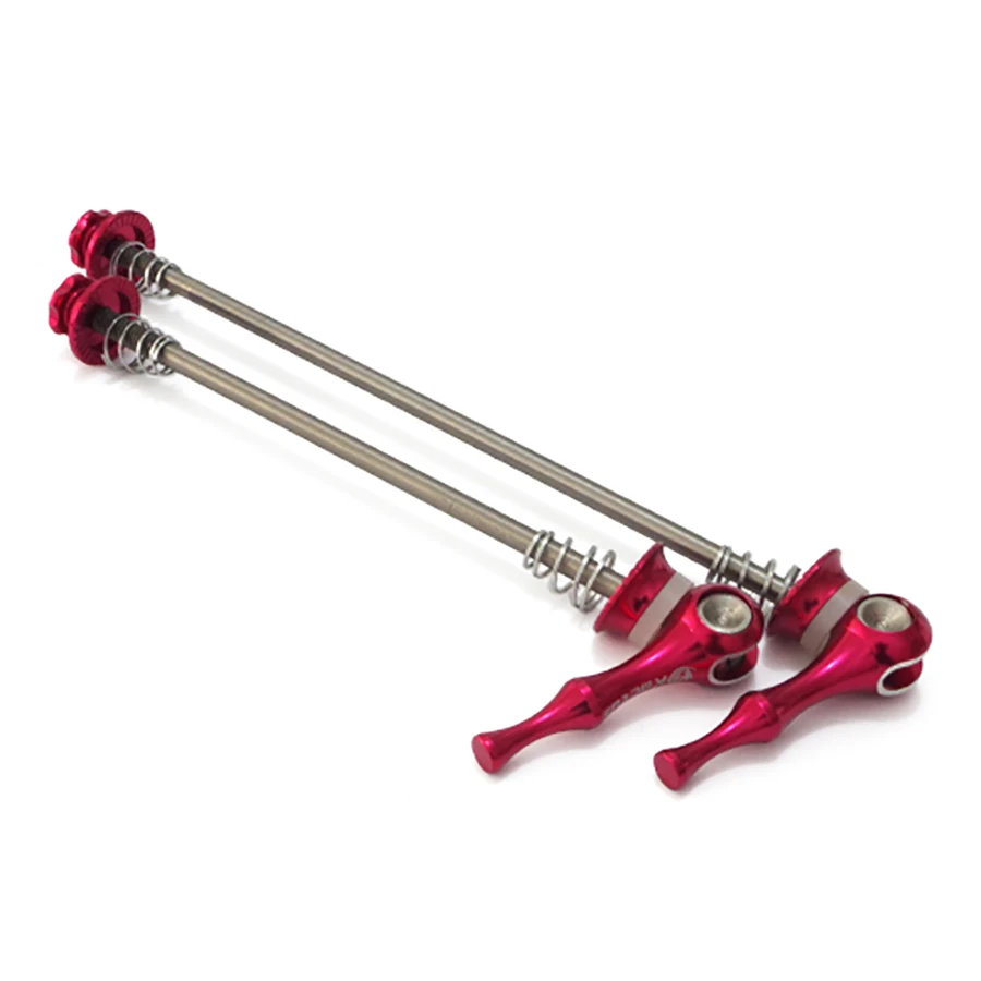 Ultralight Titanium Axis Skewers QR MTB Road Mountain Bike Bicycle