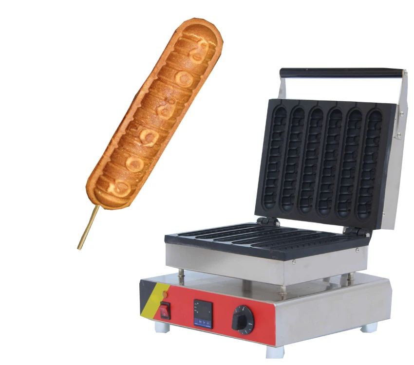 new food machines Digital hot dog waffle maker muffin hot dog machine hot dog waffle maker