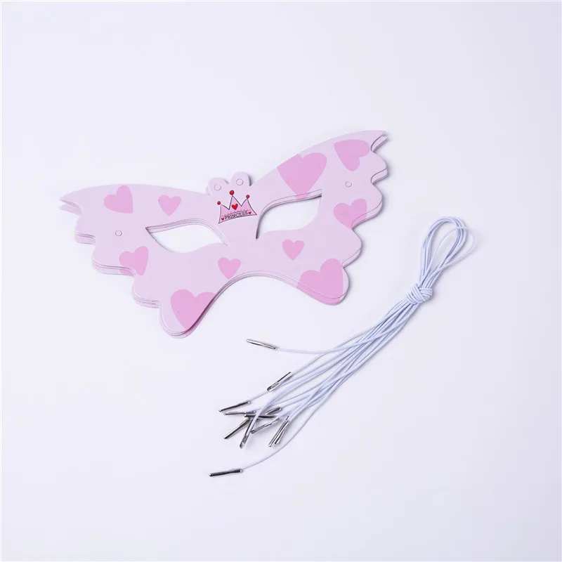 Розовая корона для принцессы тема одноразовая посуда бумажные тарелки салфетки стакан с соломинкой детский душ День Рождения украшения принадлежности