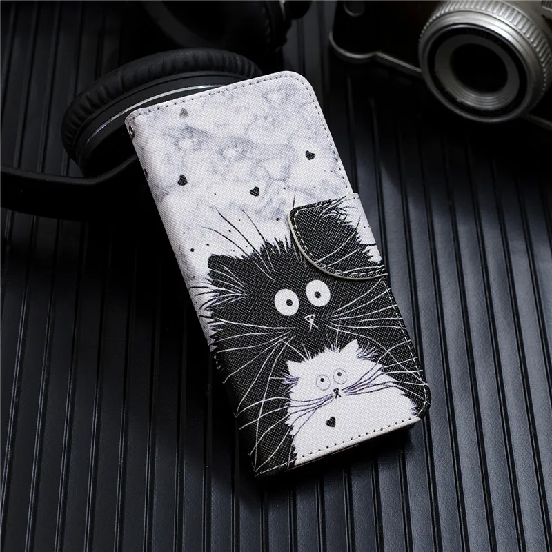 Huawei Honor 9A Honor 9A Bao da trên Cho Coque Huawei Honor 9 MỘT MOA-LX9N Bao Ví Từ Tính Lật ốp Lưng điện thoại Fundas huawei snorkeling case