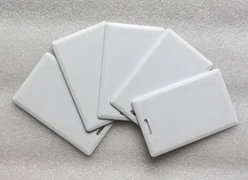 

100pcs/lot 125KHz rfid Writable Cards EM4305 Rewrite Proximity Thick Card rewritable for Access Control Parking System