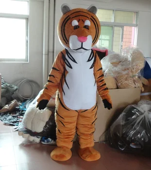 

top selling lifelike tiger mascot costume adult tiger mascot