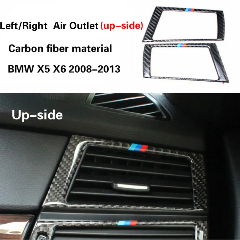 Car font b Interior b font up down Side Left Right Air Outlet Vent Frame Trim