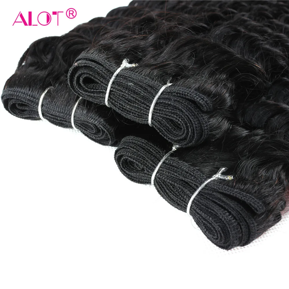 Alot Hair Deep Wave Human Hair Bundles With Frontal Closure Brazilian Human Hair Non Remy Ear To Ear Lace Frontal With Bundles Alot Hair Deep Wave Human Hair Bundles With Frontal Closure Brazilian Human Hair Non Remy Ear To Ear Lace Frontal With Bundles