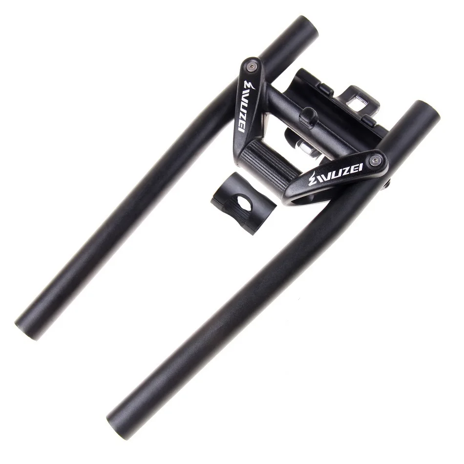 

2019 New Bicycle One-shaped Handlebars Aluminum Alloy Foldable 90 Degrees Matt Mountain Road Horizontal Bar MTB Cycling Parts
