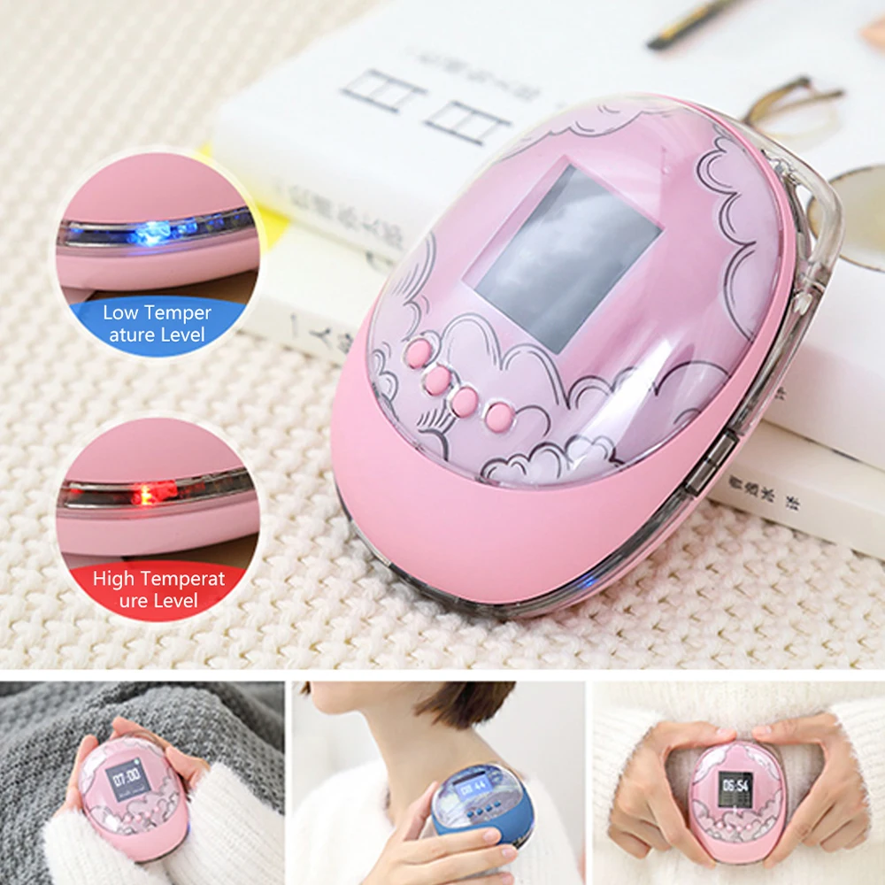 Creative Egg Warm Hand Treasure Charging Treasure Silicone USB Charging Mobile Power Large Capacity Hand Warmers Rechargeable