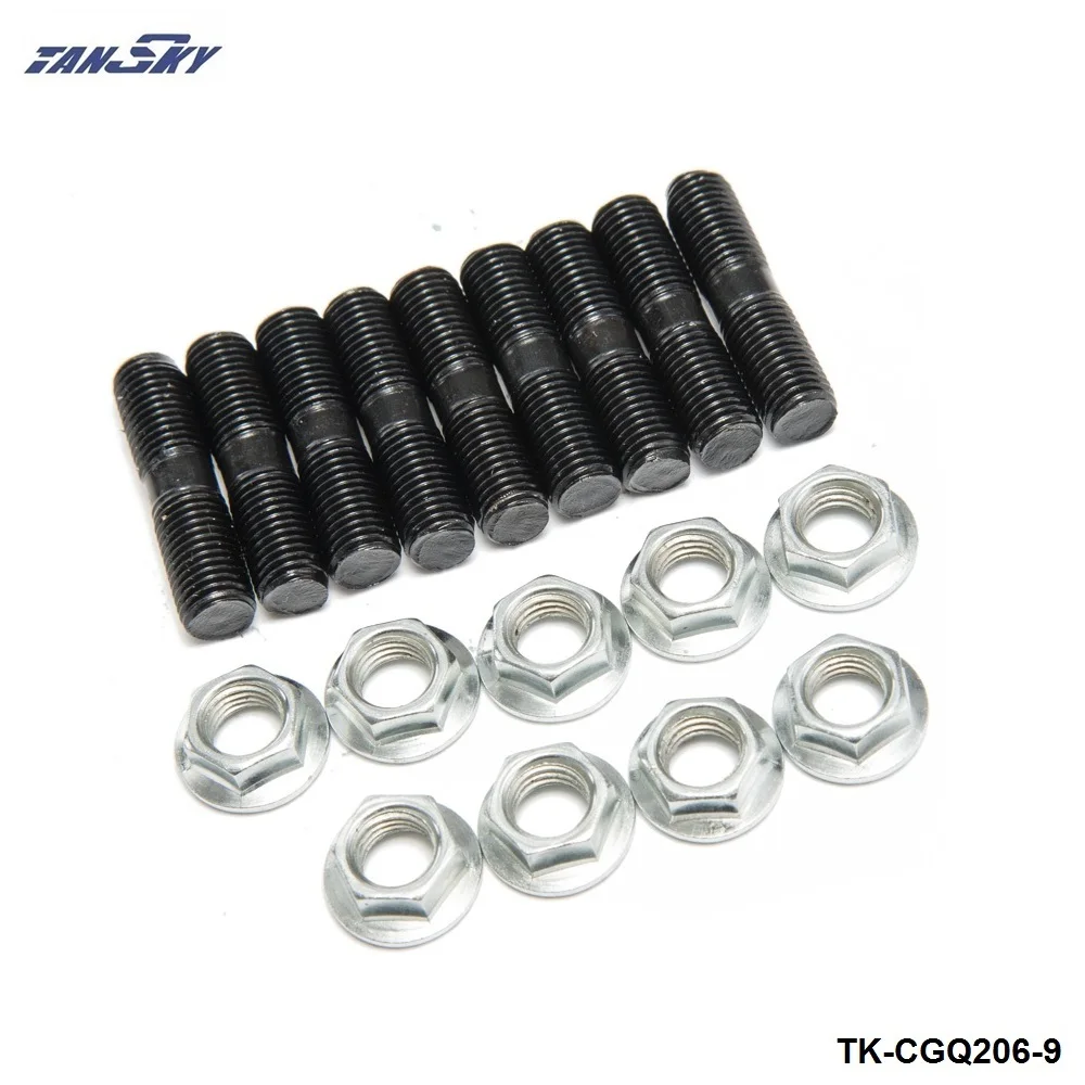 9 x набор стержней M10x1.25 для Mitsubishi EVO RHF5HB VF22 VF30 VF34 Turbos L:40 мм TK CGQ207|turbo kit mitsubishi|turbo kitkit