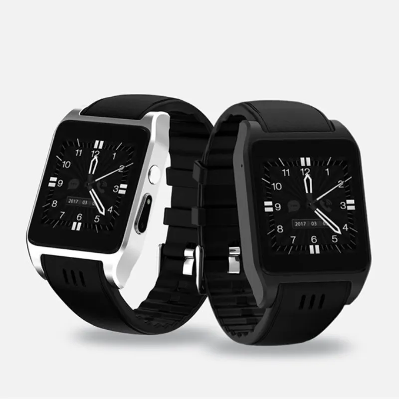 

New X86 Bluetooth Smart Watch Android 4.4 Support 3G WIFI Camera Bluetooth 4.0 600mAh Heart reat PK QW09 SmartWatch Men
