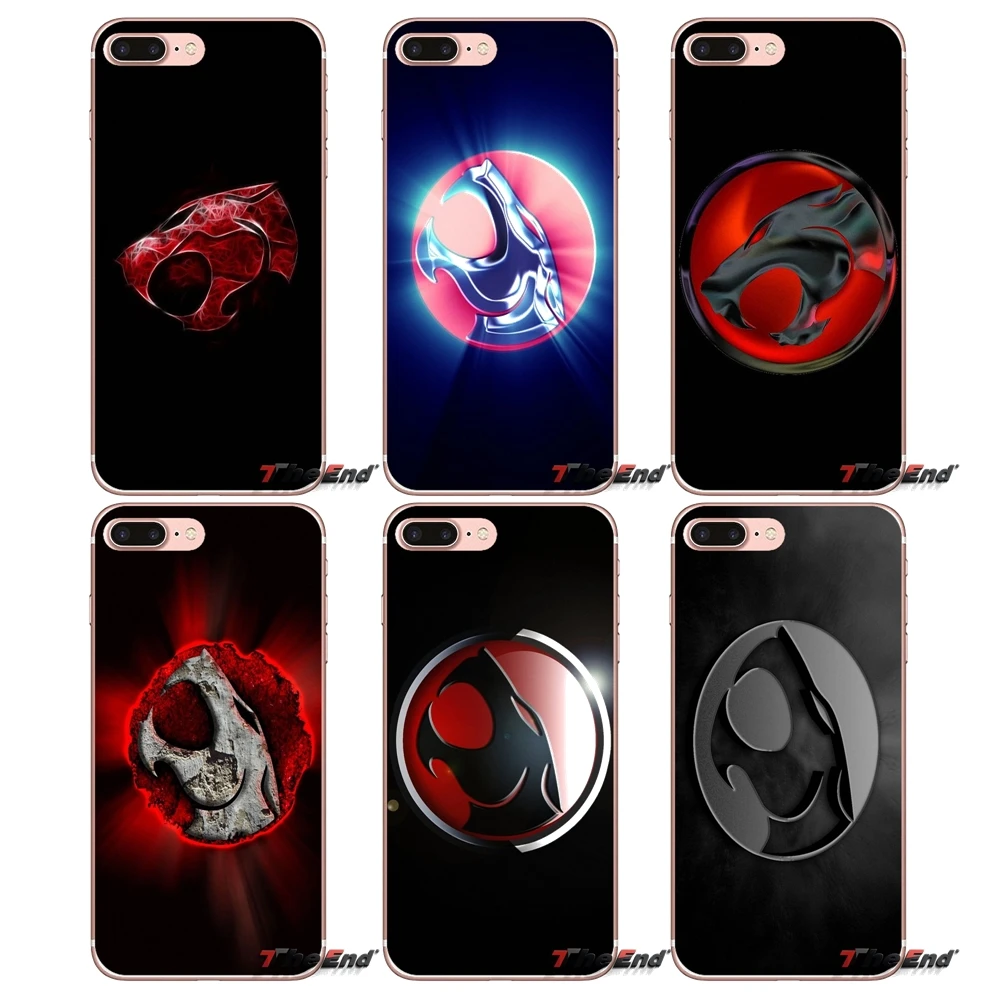 

For Samsung Galaxy S3 S4 S5 MINI S6 S7 edge S8 Plus Note 2 3 4 5 Grand Core Prime Thundercats Logo Soft Silicone Phone Case