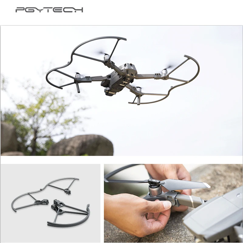 PGYTECH 4 шт./компл. 8743F защита пропеллера для DJI Mavic 2 Pro/ZOOM аксессуары защиты |
