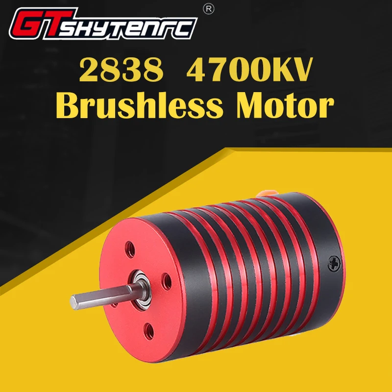GTSKYTENRC 2838 3700KV 4700KV 2 s/3 s водонепроницаемый бесщеточный двигатель для 1/14 1/16 Rc
