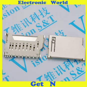 

200pcs Short Type Easy Type SD Connector Socket