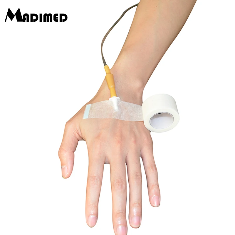 MADIMED 6 рулонов/партия 5 см x 9 1 м клейкая нетканая дышащая магнитная лента рулон