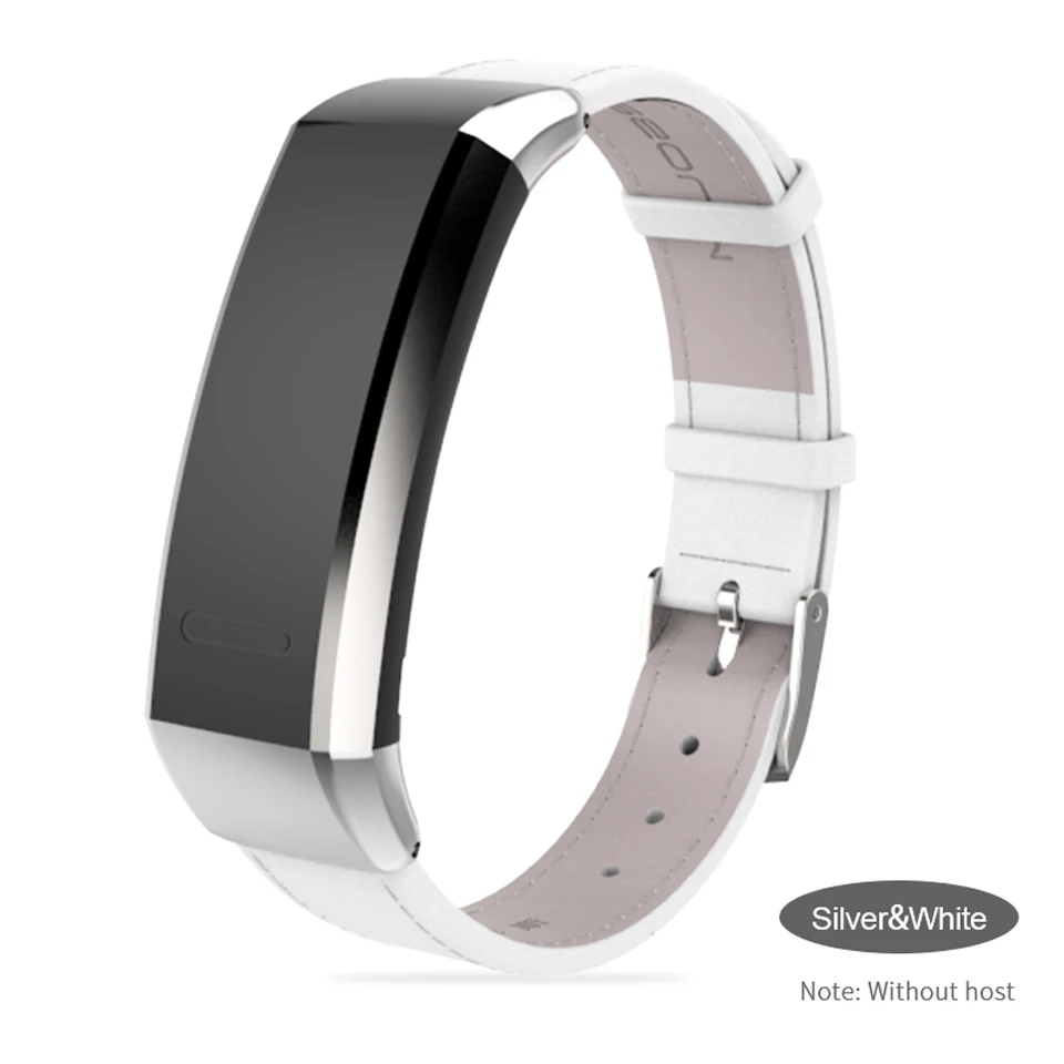  Mijobs Leather Wrist Strap for Huawei Band 2 Pro B29 B19 Replacement for Huawei Sport Band 2 Watch  - 32883335337