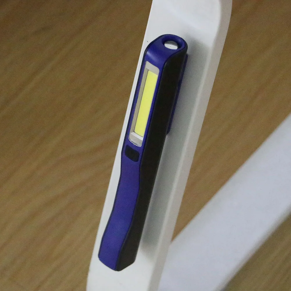 4 цвета мини-инспекционная Лампа COB светодиодный USB Перезаряжаемый Магнитный ручной фонарь с зажимом для ручки фонарик для работы фонарь для кемпинга