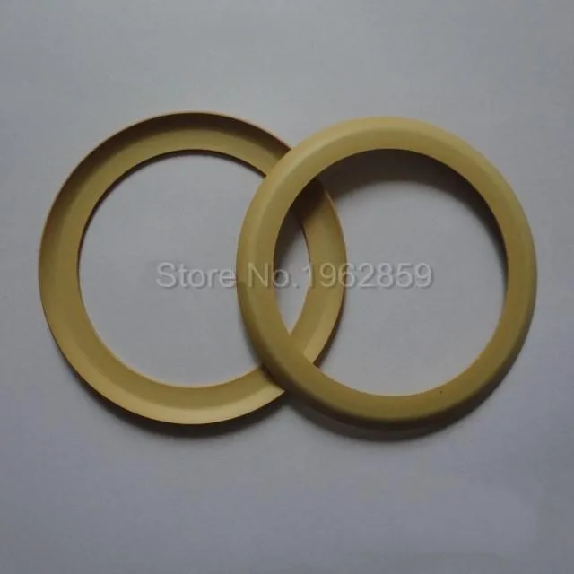 10pcs Pistons Rubber Ring Silent Oil Free 68*49*0.8mm 750W 63.7mm Air Compressor Use Dental Parts