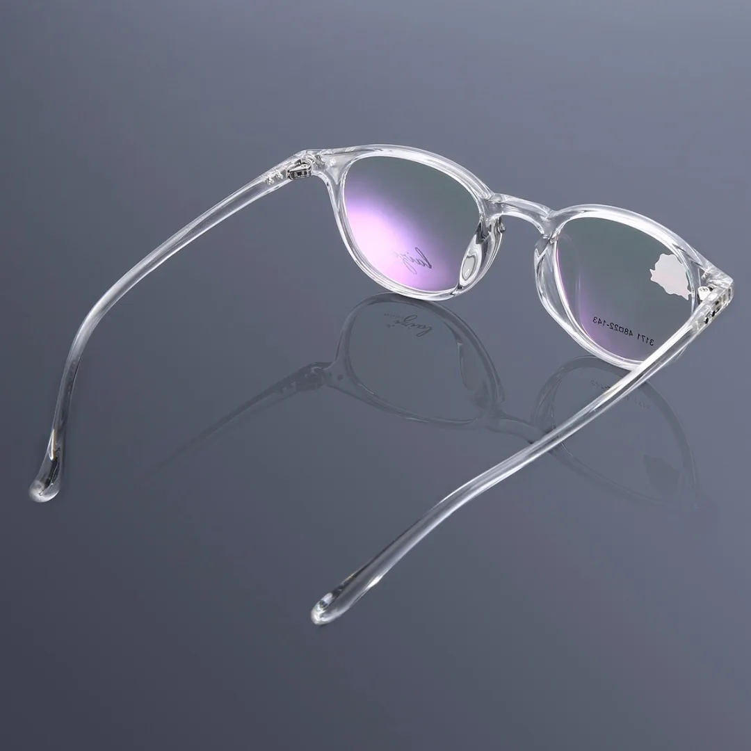 Mayitr 1pc Retro Unisex Optical Eyeglass Frame High Quality TR90 Clear Transparent Full Rim Eyeglasses Frames
