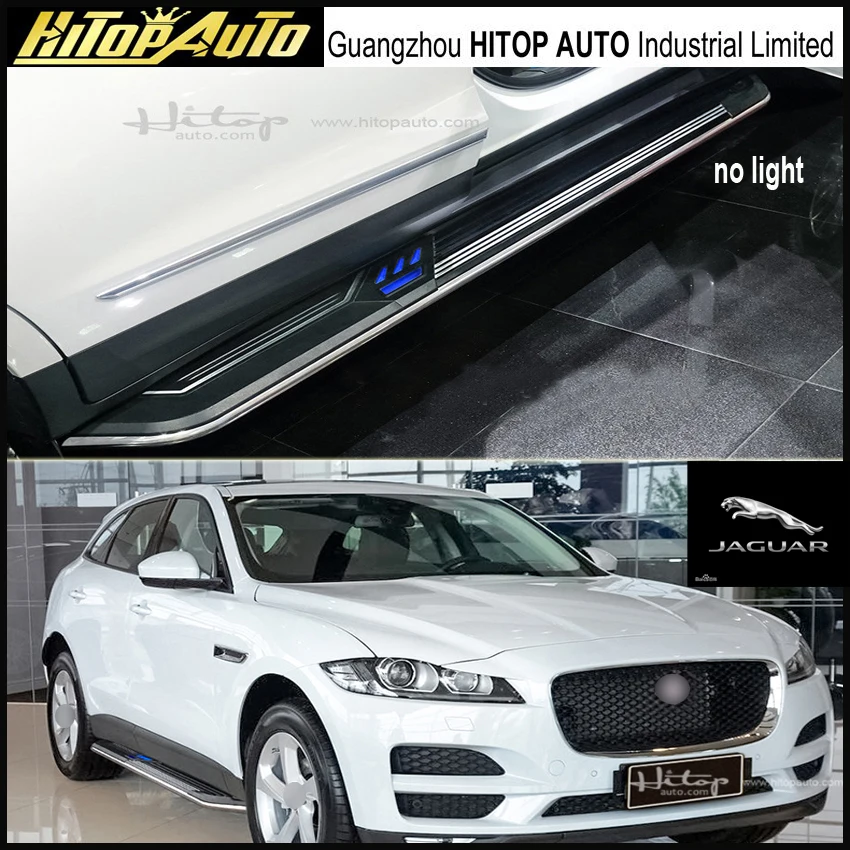Самая популярная подножка боковая планка nerf для Jaguar F PACE Acura CDX с сисветодиодный