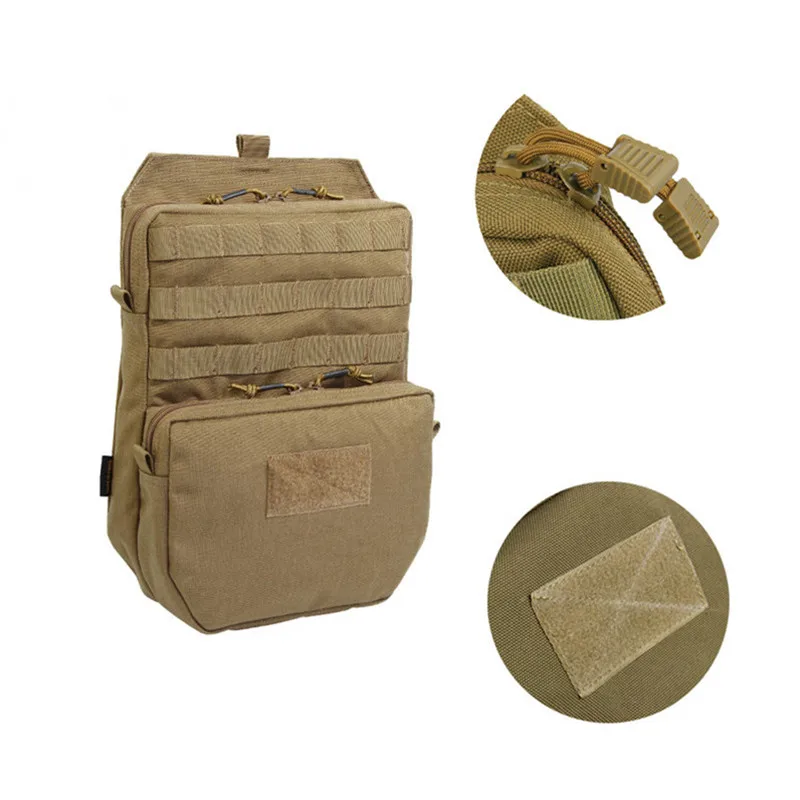 Spanker Portable MOLLE Hydration Pack Modular Assault Molle for 3L Water Bag Military Paintball Tactical Vest Hydration Backpack Spanker Portable MOLLE Hydration Pack Modular Assault Molle for 3L Water Bag Military Paintball Tactical Vest Hydration Backpack