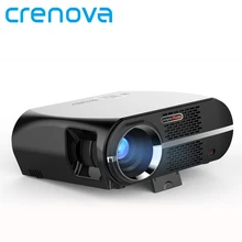 Crenova GP100UP Projector Set in Android 6.0.1 WIFI Bluetooth Projector 3500 Lumens 1080P Full HD LED TV Beamer Video Proyector