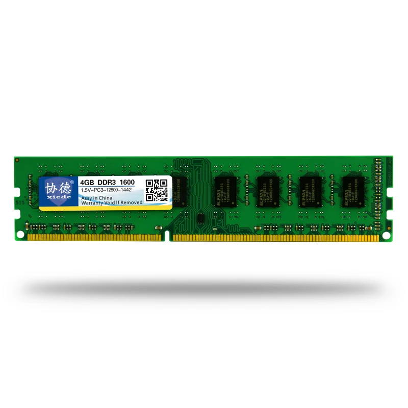 ОЗУ Xiede для настольного ПК модуль памяти DDR3 1600 PC3 12800 2 ГБ 4 8 16 совместим с DDR 3 1333