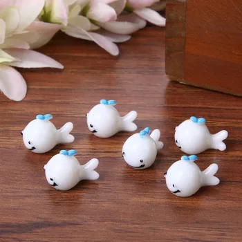 

Free Shipping mini resin Little dolphin model design moss plants landscape diy Micro landscape decoration Resin handicraft