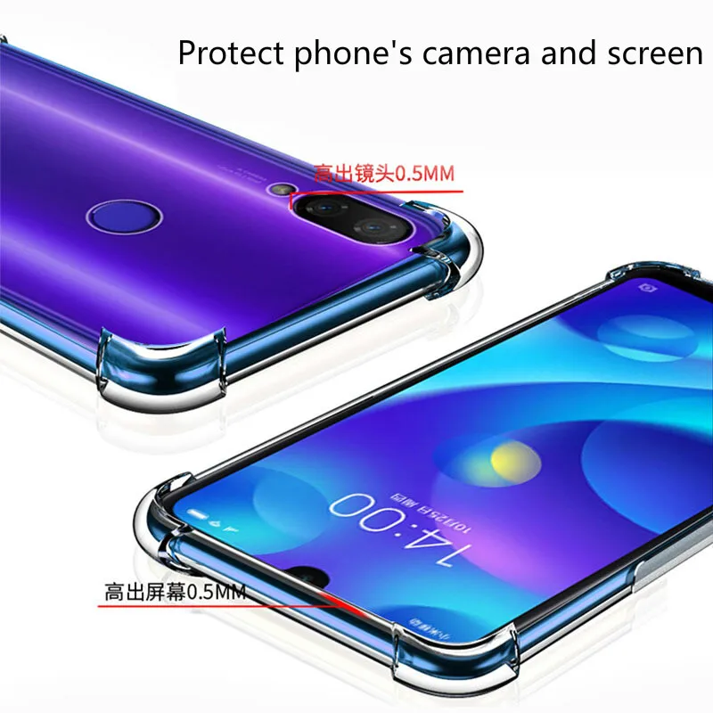 Clear-Silicon-TPU-Case-For-Xiaomi-Mi-8-max2-max3-mix2S-Mi-6X-5X-play-Case (2)